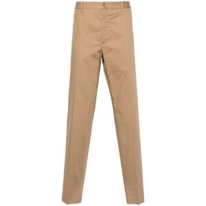 TAGLIATORE Men's Cotton Blend Straight Leg Trousers Men BROWN Pants
